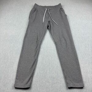 Lululemon Pants Mens Medium Gray Heathered Light Cast City Sweat Slim Fleece 30"